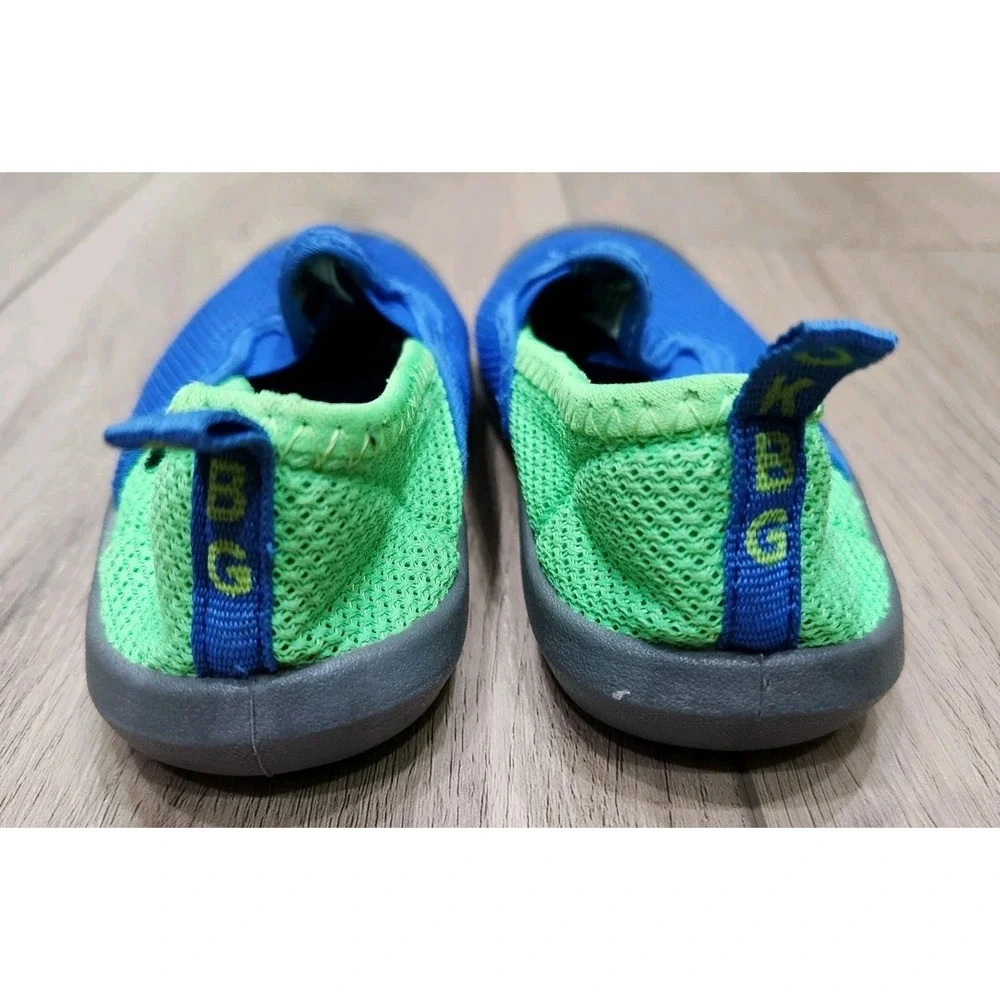 Oshkosh B'gosh Mesh Water Shoes‎ Sneakers Rubber Bottom Slip On Blue Kids Size 7